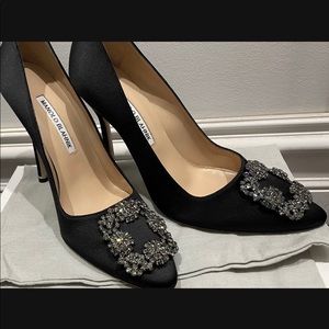 Manolo Blahnik black shoes - never worn.